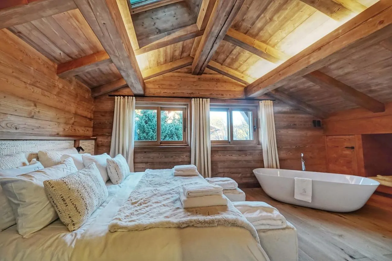 Chalet Whymper Avec Piscine 150M Telepherique Megève Frankrijk